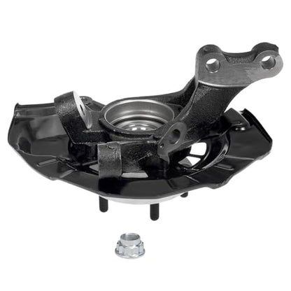 Detroit Axle - Front Steering Knuckles & Wheel Hub Bearings Outer Tie Rods Replacement for 2007-2011 Lexus ES350 Toyota Camry - 4pc Set - size: 4SU50565/Kit