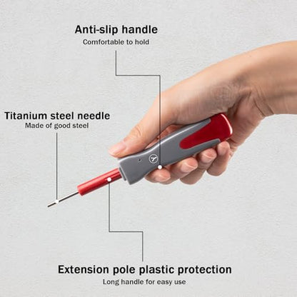 Gickbussu 26PCS Terminal Removal Tool Kit Universal | Fits automotive wire connectors, electrical pin release tool for mechanics, titanium, non-slip, case