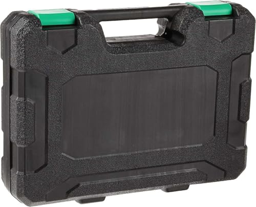 Amazon Basics 46-Piece 3/8-Inch Drive Socket Set with 6 & 12 Point Sockets, 72 Teeth Ratchet, SAE & Metric Sizes, Extension Bars, Universal Joint, Carrying Case (Pack of 2) - size: 13.1 x 9.7 x 3 inches (Pack of 2)
