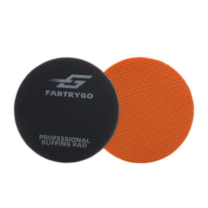 6-Inch Medium Grade Clay Pad – Auto Detailing Clay Bar Replacement for Car Paint Prep, Removes Overspray, Water Spots, Rail Dust & Contaminants, Synthetic Clay Pad for Hand or Machine Use