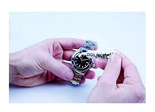 Polywatch Watch Polish | Watch Cleaning Fluid for Plastic Crystal | 5ml Tube of Cleaning Polish | Removes Scratches from Plastic & Acrylic for Mirror Finish - 2 Pack