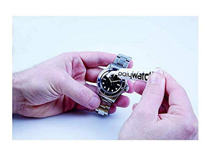 Polywatch Watch Polish | Watch Cleaning Fluid for Plastic Crystal | 5ml Tube of Cleaning Polish | Removes Scratches from Plastic & Acrylic for Mirror Finish - 2 Pack