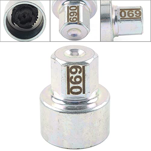 SIKUAI Wheel Lock Lug Nut Remover Kit, Automotive Wheel Anti-Theft Screw Removal Key Socket For BMW MINI 1 / COOPER/COOPER S & JCW, Pattern 9