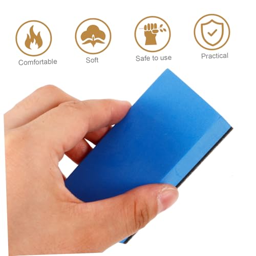Zerodeko 1 Set Tire Dressing Applicator Sponge Kit Wax Pads with Polishing Cloth for Car Detailing Tire Shine Applicator for Glossy Finish Automotive Surfaces