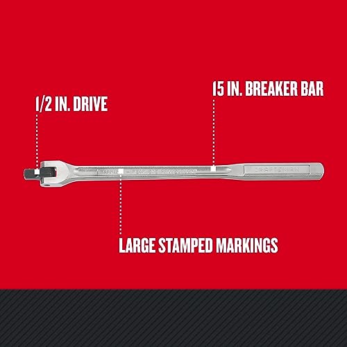 CRAFTSMAN Breaker Bar, 15-Inch with 1/2-Inch Drive (CMMT44201) - size: 15 in, style: 15" Breaker Bar