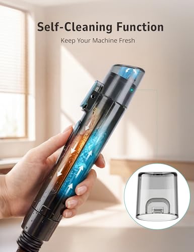 Aspiron Carpet Cleaner,Fast Heating Steamer,Carpet Cleaner Machine for Home,Hot/Cold Water & Steam Wash,Spot Cleaner,20Kpa Powerful Suction,300ML Solution,for Carpet,Upholstery,Sofa,Pet Stain,Car