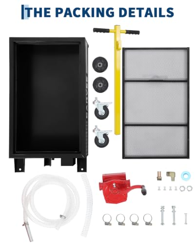 15 Gal Oil Drain Pan with Pump,Low Profile Rolling Oil Drain Cart with 8 ft Hose | with Manual Pump, Wheels & Folding Handle, Oil Drain Tank for Cars, SUVs, Trucks, Buses, RVs - color: National Flag-Black, size: 15 Gal with Manual Pump