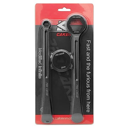 Aluminum Hex Wrench Set, 10MM/0.39", 12MM/0.47", 22MM/0.87", 27MM/1.06", 32MM/1.26" - color: Black, size: 12MM