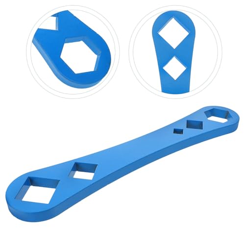 Socket Wrench Set Compact and Safety Design Made of High Manganese Steel Oil Drain Screw Removal Tool with 10mm to 30mm Square Sizes for Oil Pan Maintenance