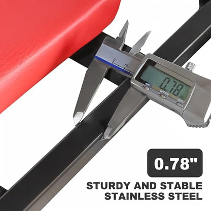 Torin 36" Rolling Foldable Car Creeper Automotive Creeper, 2-in-1 Garage Shop Creeper for Auto Repair, 300 Lbs Capacity, Red,TAM6505RB - style: Red Foldable Creeper