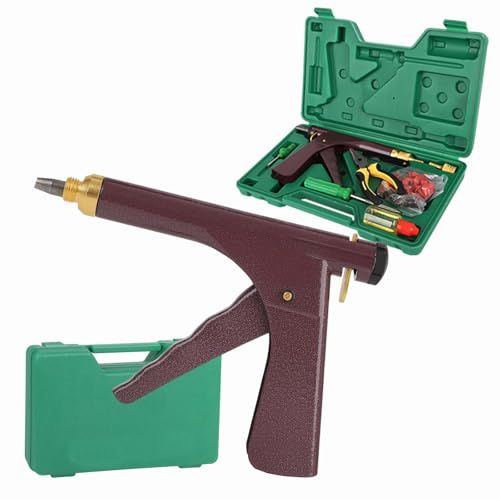 Motorcycle tire Repair kit, tire Repair Mushroom Plug Universal Tire Repair Tools to Fix Punctures and Plug Flats Patch Kit for car Motorcycle, ARB，ATV, Tractor, Trailer - color: red