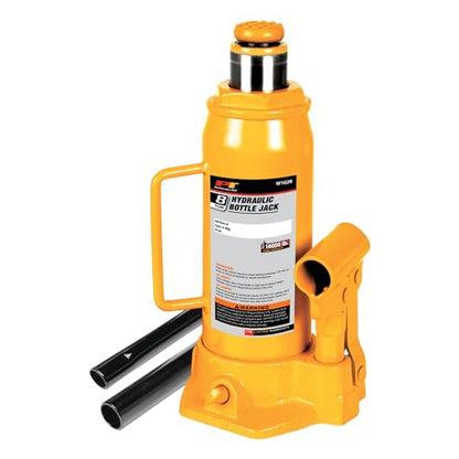 Performance Tool W1628 8-Ton (16,000 lbs.) Heavy Duty Hydraulic Bottle Jack - size: 8-Ton