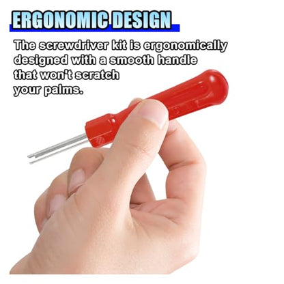 5PCS Valve Core Removal Tool, Single Head Schrader Valve Stem Core Remover, Motorcycle & Truck Tire Repair Install Tool (Single Head) - size: Single Head
