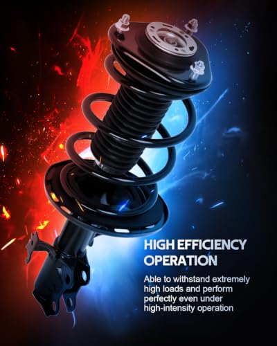 Front Pair Struts 172683 172682 Complete Strut Spring Assemblies Shock Absorbers for 2011 2012 2013 2014 2015 2016 for Scion tC -2PCS