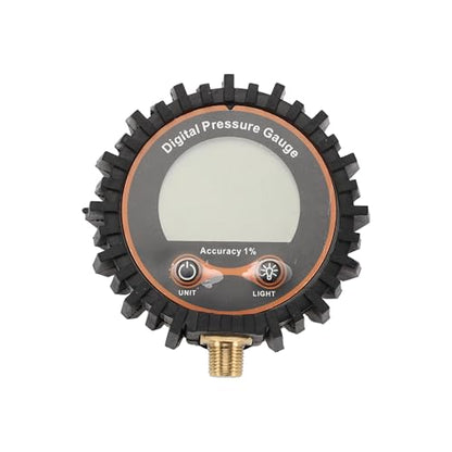 1Pcs Universal Digital Tire Pressure Gauge 1/8" NPT without Battery 0-250PSI Digital Air Pressure Meter for Cars