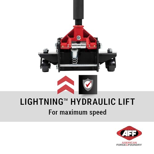 AFF 4 Ton Floor Jack - Low Profile Car Jack with Lightning Lift Hydraulic - Super Duty - style: Super Duty
