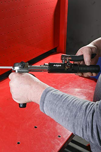ARES 18010 - Universal Hydraulic Flaring Tool Set - Create 45 Degree Single or Double Flares, ISO and DIN Bubble Flares, Push Connect Flares and GM Fuel Line Flares - size: Universal Hydraulic Flaring Tool