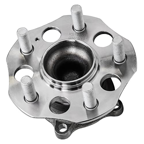 Detroit Axle - Pair Rear Wheel Bearing and Hub Assembly for Honda Odyssey 5 Lugs w/ABS 2011 2012 2013 2014 2015 2016 2017 512366 - style: 512366 x2/Pair