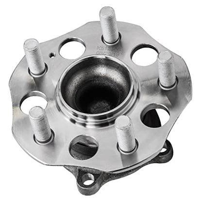 Detroit Axle - Pair Rear Wheel Bearing and Hub Assembly for Honda Odyssey 5 Lugs w/ABS 2011 2012 2013 2014 2015 2016 2017 512366 - style: 512366 x2/Pair