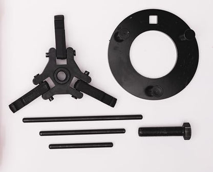 PMD Products 3 ARM Harmonic Balancer Puller and Installer Kit - Professional Automotive Repair Tool Set for Chrysler, GM, Ford, Mitsubishi - Heavy-Duty Durability, Versatile Application