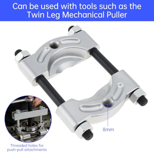 ChgImposs 1/8–2 Inch Bearing Splitter & 5 Inch Gear Pulley Puller Set, Heavy Duty 40Cr Steel Separator Tool for Wheel Hub, Pinion, Crankshaft, Automotive & ATV Repairs