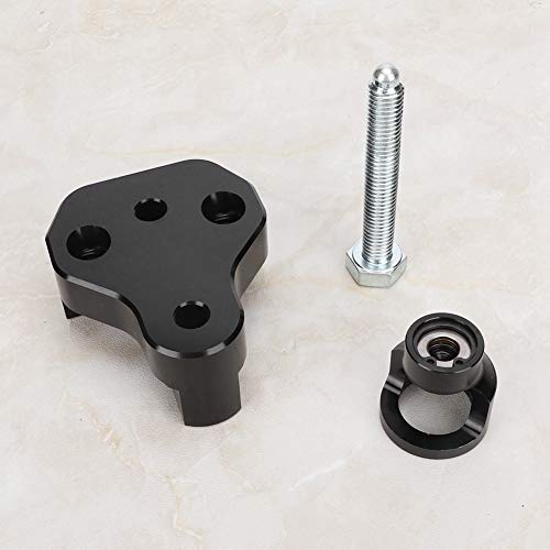 Car Repair Tool,Aluminum Valve Spring Compressor Tool Kit Repair Part Fits for Forester 04 11(Black) - color: Black