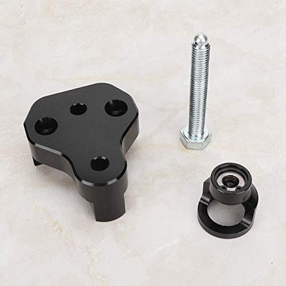 Car Repair Tool,Aluminum Valve Spring Compressor Tool Kit Repair Part Fits for Forester 04 11(Black) - color: Black