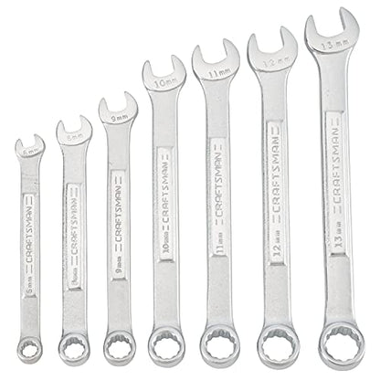 CRAFTSMAN MM WRENCH SET IN POUCH, 7PC (CMMT21086) - style: MM Wrench Set
