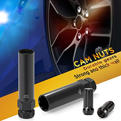 GIREORAN 2 Piece Small 6 & 7 Spline Lug Nut Socket-Tuner Socket Tool, Wheel Lock Key for Easy Installation and Removal of Aftermarket Spline Drive Wheel Locking Lug Nut