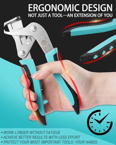 Car Clip Pliers and Disassembly Tools, 2.3" Multi-Functional Trim Removal Tool for Automotive Door Panel Dashboard Fasteners, Compact Design with Non-Slip Rubber Handle 2026