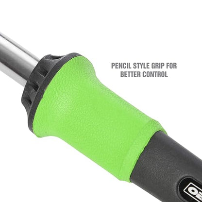 OEMTOOLS 24760 40 Watt Soldering Iron, Soldering Iron Kit for Electronics and Automotive Repairs, Pencil Grip Tool with Metal Stand, Stainless Steel Barrel, 55 Inch Power Cord - style: 40 Watt