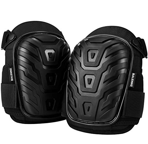 BALENNZ Professional Knee Pads for Work - Heavy Duty Foam Padding Gel Construction Knee Pads with Strong Double Straps – Comfortable Knee Protection for Indoor and Outdoor Use (Knee High) - style: Knee High
