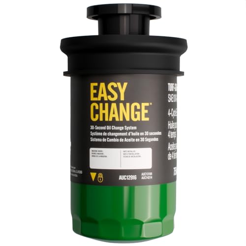 AUC13707 Maintenance Kit Compatible with JD 100 Series E120 E130 E170 E180 S100 S170 S180, AUC12916 LG266 Oil Change Filter Tune Up Kit for Riding Lawn Mower (With engine oil included)