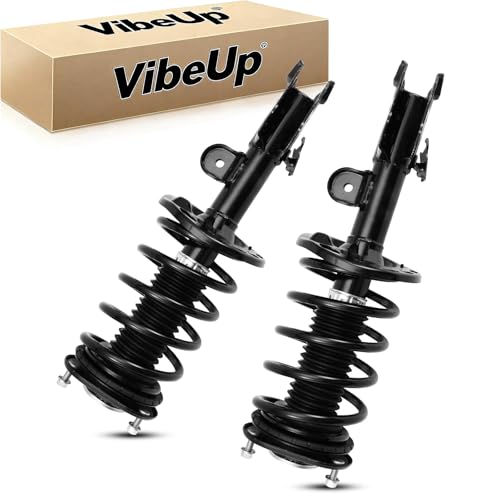 VibeUp 172689 172688 Complete Front Struts Coil Spring Assembly Compatible for 2010-2015 Toyota Prius Hatchback 4-Door 1.8L Pair Set Replacement Shock Absorbers (Set of 2) - size: Front, style: for Toyota Prius 10-15 Prius Plug-In 13-15
