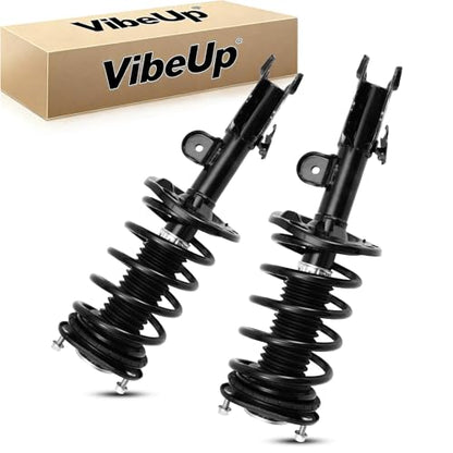 VibeUp 172689 172688 Complete Front Struts Coil Spring Assembly Compatible for 2010-2015 Toyota Prius Hatchback 4-Door 1.8L Pair Set Replacement Shock Absorbers (Set of 2) - size: Front, style: for Toyota Prius 10-15 Prius Plug-In 13-15