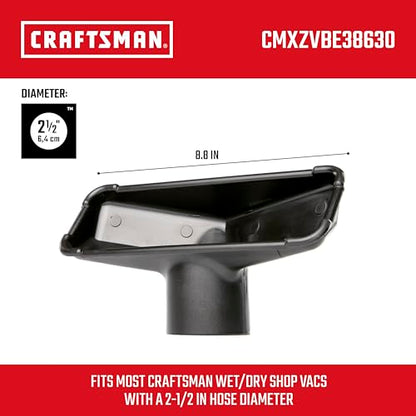 CRAFTSMAN CMXZVBE38630 2-1/2 in. Utility Nozzle Wet Dry Vac Attachment - style: Utility Nozzle