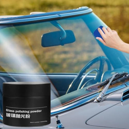 Cerium Oxide, Car Window Scratch Remover Powder Kit | Cerium oxide polishing powder helps clean automotive glass, remove water spots, oil film, and improve glass clarity.