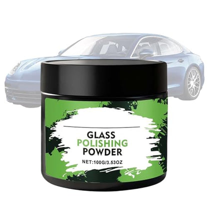 Window 100g Windshield Cleaning Powder | Glass Cleaning Restorer for Outdoor Garage Vehicle Car Truck SUV RV Sedan