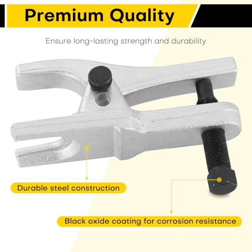 Universal Ball Joint Separator | Ball Joint Removal Tool for Separating Arms, Tie Rods & Ball Joints, Opening from 1-1/8" to 2-1/8" for Cars, Trucks, and ATVs