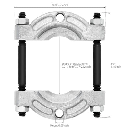 ChgImposs Heavy Duty Bearing Puller with 1/4 to 15/16 inch Jaw for Gear Pinion/Wheel Hub/Bearing Separator, Chrome-Plated Steel Splitter Tool - size: 1/4 to 15/16 inch