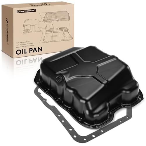 A-Premium Engine Oil Pan with Gasket Compatible with Jeep Patriot Compass Dodge Avenger Caliber Journey Chrysler 200 Cirrus Sebring L4 2.0L 2.4L - style: Oil Pan with Gasket