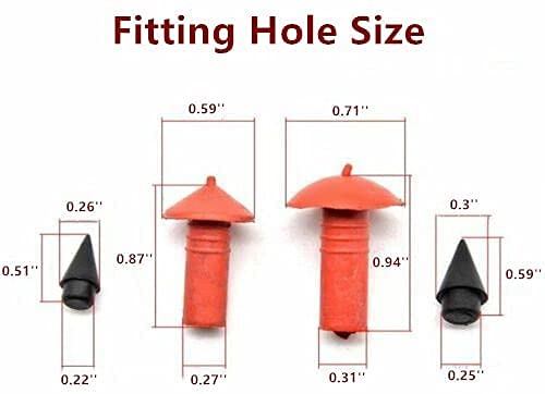 DNYSYSJ Tire Plug Gun Mushroom Tire Plug Kit Tire Plugger Tubeless Tyre Plug Gun Repair Kit with Rubber Plugs Car Auto Tire Repair Kit,Grand Pistol Tire Plug in Dark Green