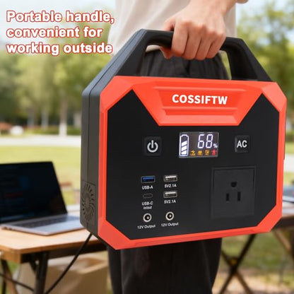 Heavy Duty 12000A Jump Starter for Trucks, Motorhomes All Gasoline and up to 15L Diesel Engines；200W Power Station Built-in AC Inverter for Fan, Laptop, Mobile Phone, Led Lighting for Party,Camping