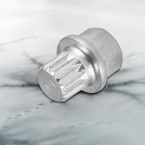 X AUTOHAUX 4/15PT Car Wheel Lock Lug Nut Anti Theft Wheel Lock Nut Screw Removal Key for VW for Audi - size: 4/15PT