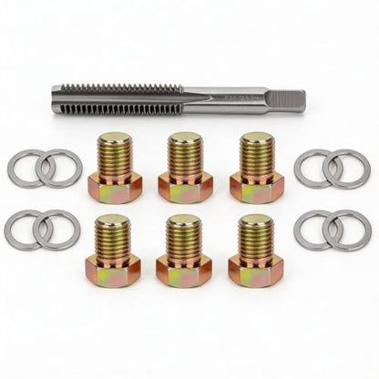 M13 X 1.5MM Oil Drain Plug Thread Repair Tool Kit, Oil Pan Thread Repair Kit - size: M13 x 1.5MM