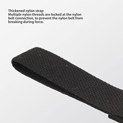 Professional Grade Adjustable Nylon Oil Filter Strap Wrench 1/2 Drive - Strap Wrench Heavy Duty, Chrome-Plated Steel Construction, Up to 120mm Filters for Finally Engine Maintenance