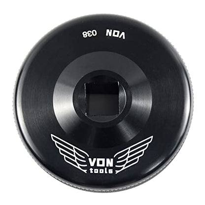 (30mm+55mm) Front Rear Wheel Axle Nut Socket Tool for Ducati Motorcycle Panigale V4, Street fighter 1098, Monster 1200 (Black) - color: Black