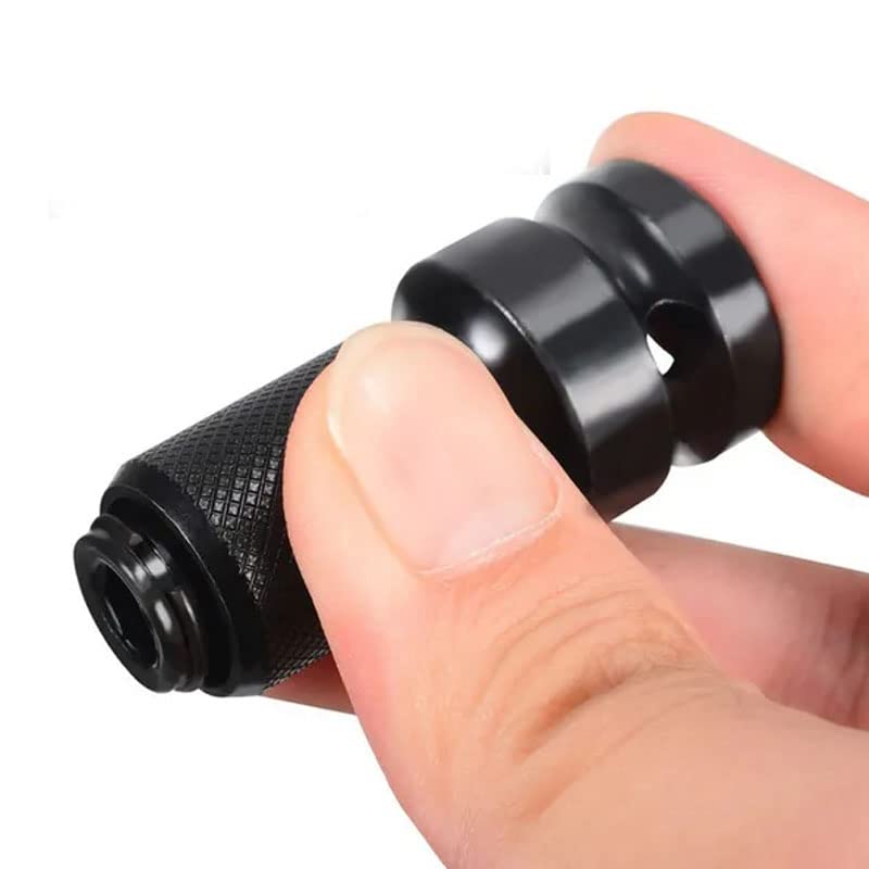 Acxico 4 Pcs Ratchet Socket Wrench Adapter 1/2 Inch Square To 1/4 Inch Hex Stonego Ratchet Spanner Converter Heavy Electric Wrench Connector