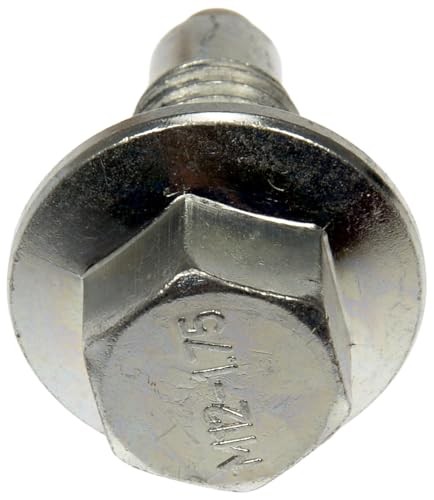 Dorman 65372 Oil Drain Plug Magnetic M12-1.75, Head Size 15 mm Compatible with Select Models