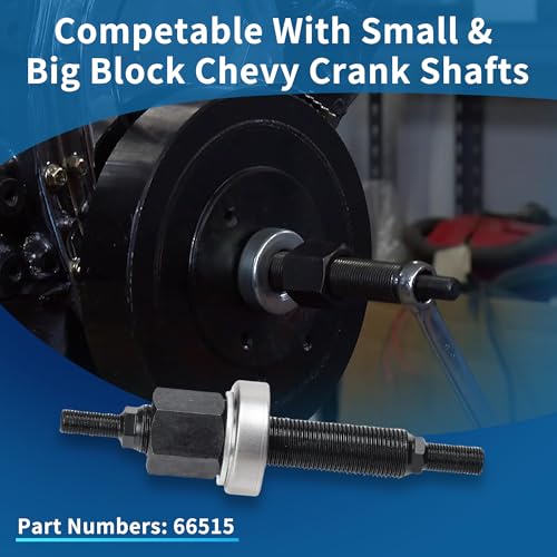 66515 Harmonic Balancer Installation Tool Compatible with Chevy SBC BBC Cranks